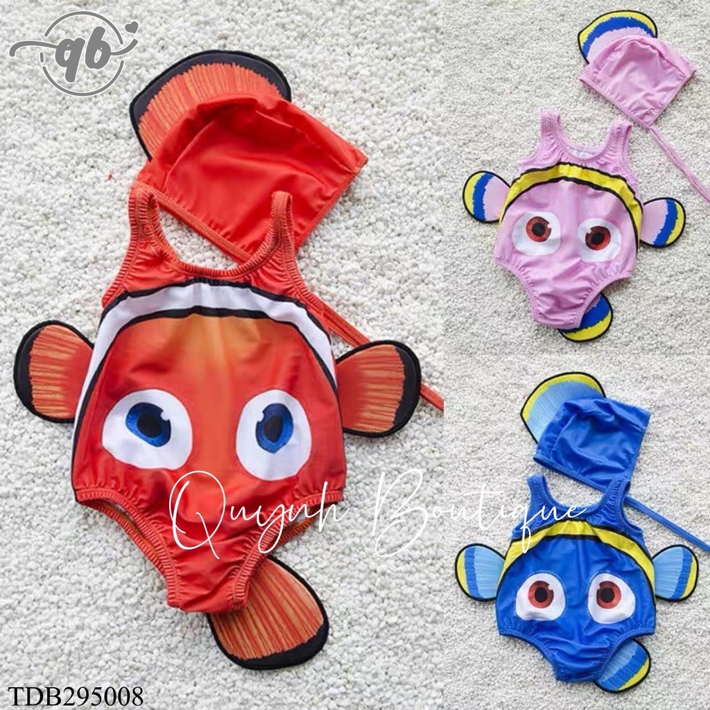 Đồ bơi trẻ em Quỳnh Boutique mẫu bơi Nemo siêu yêu cho bé