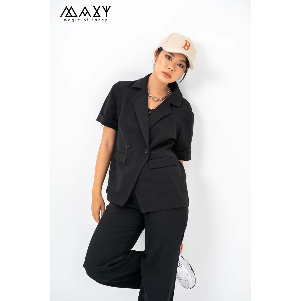 Tổng hợp áo blazer tay ngắn short blazer Maxy Workshop | BigBuy360 - bigbuy360.vn