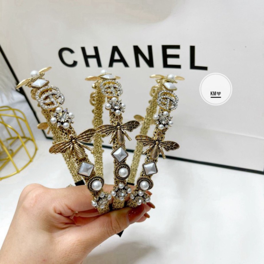 Bờm ong cao cấp ❤️ Cài tóc ong , cài tóc hot girl , bờm G U C C I