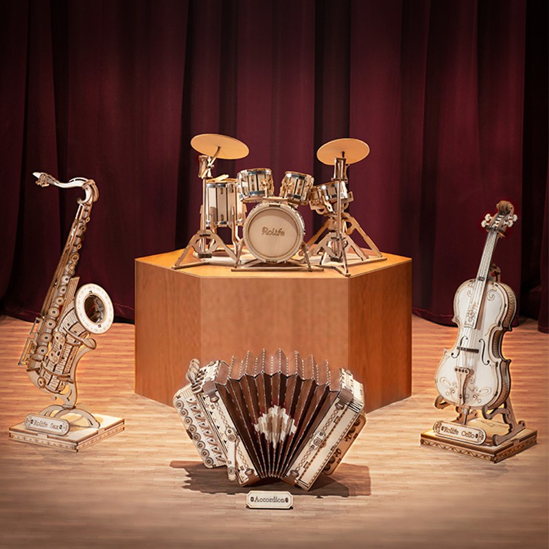 Mô Hình 3D Gỗ Robotime Nhạc Cụ (Music Instrument) TG309 - TG411