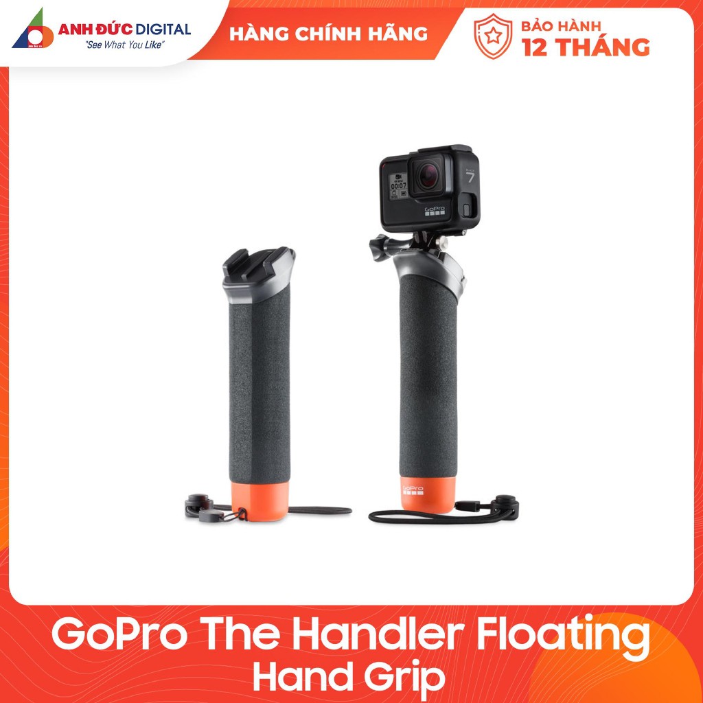 Chân gắn máy quay cầm tay GoPro The Handler Floating Hand Grip - Hàng phân phối chính hãng | BigBuy360 - bigbuy360.vn