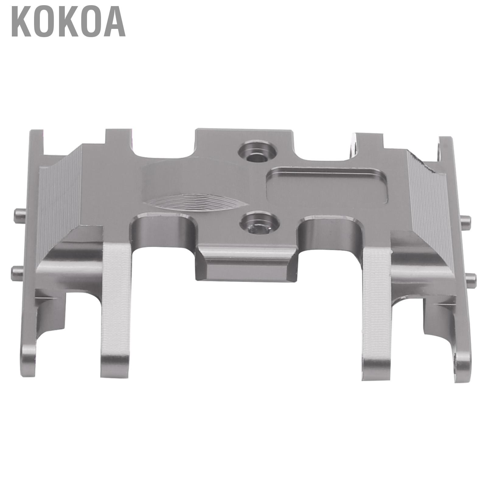 Kokoa RC Gearbox Mount Aluminum Alloy Box Chassis Base Plate Holder for Axial SCX24 90081 1/24 Car