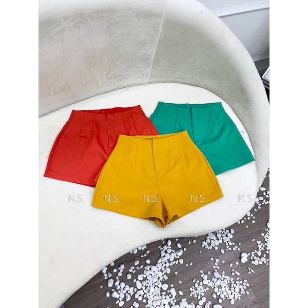 QUẦN SOOC KAKI CẠP CAO NHIỀU MÀU HÓT MS15590