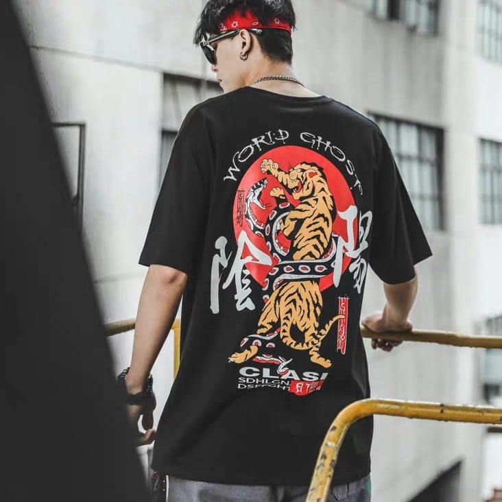 Áo thun unisex form rộng đẹp độc lạ vải dày mịn