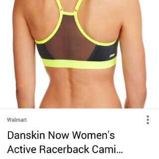 Bra tập Danskin, hàng xuất dư