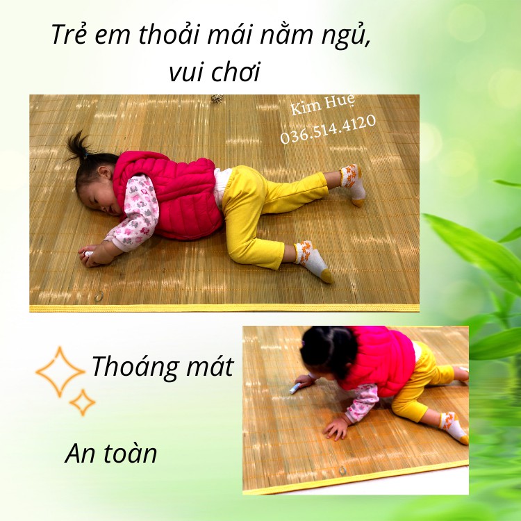 Chiếu trúc Tây Bắc, chiếu tre Việt Nam, chiếu điều hòa, chiếu ngủ văn phòng mát lạnh