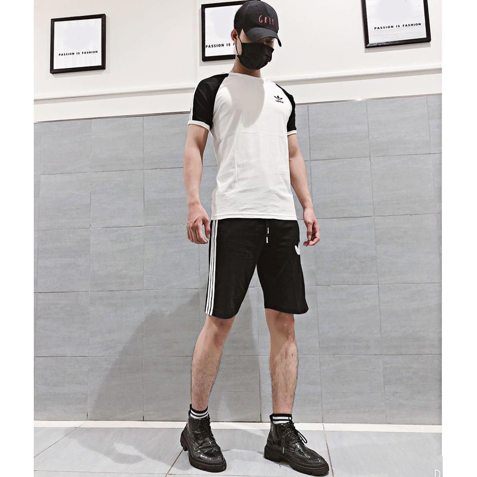 Bộ Thể Thao Nam Hè,Chất Cotton Co Dãn 4 Chiều Cực Mát,Cực Đẹp, In Logo Chắc Chắn | BigBuy360 - bigbuy360.vn