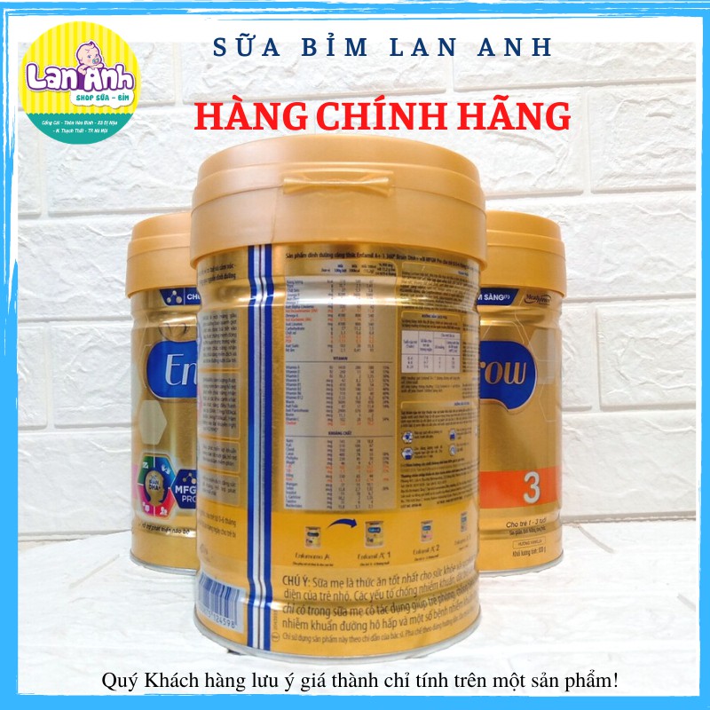 Sữa bột Enfamil A + 3 830g