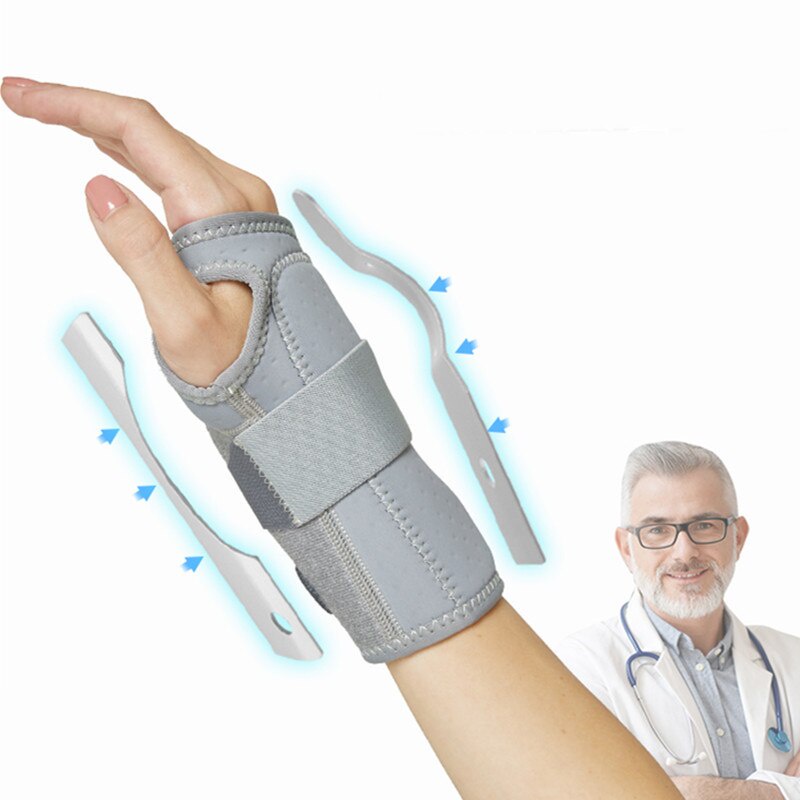 1 Đệm Nẹp Hỗ Trợ Cổ Tay Trái / Phải Hỗ Trợ Giảm Đau Khớp Khi Chơi Thể Thao