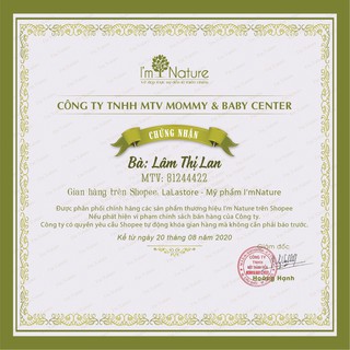 Sữa Rửa Mặt I’m Nature Cho Da Dầu, Da Mụn