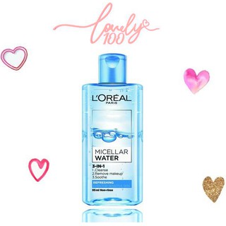 L'oreal - Nước Tẩy Trang Dưỡng Ẩm Dành Cho Da Thường & Da Khô Tuýp - 95 ml