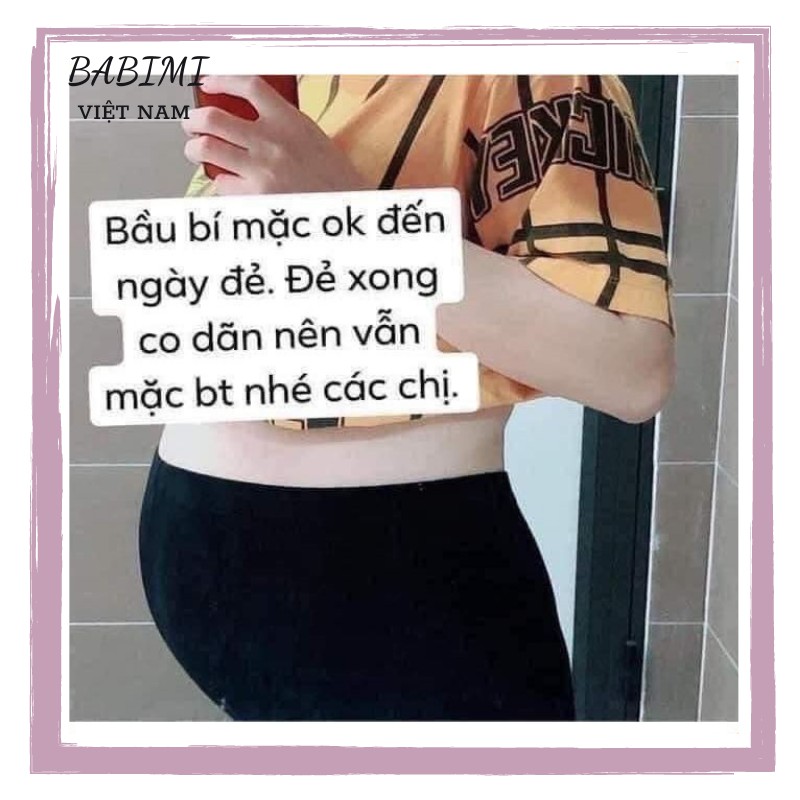 Quần legging nữ lửng chất liệu thun siêu co dãn mềm mịn mát | BigBuy360 - bigbuy360.vn