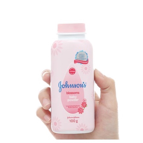 Phấn rôm trẻ em JOHNSON Blossoms Baby Powder 100g - 180g - 380g|Phấn rôm cho bé sơ sinh hương hoa thơm