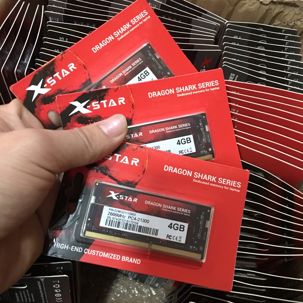 Ram Laptop DDR4L XSTAR 4GB bus 2666 bảo hành chính hãng 36 tháng