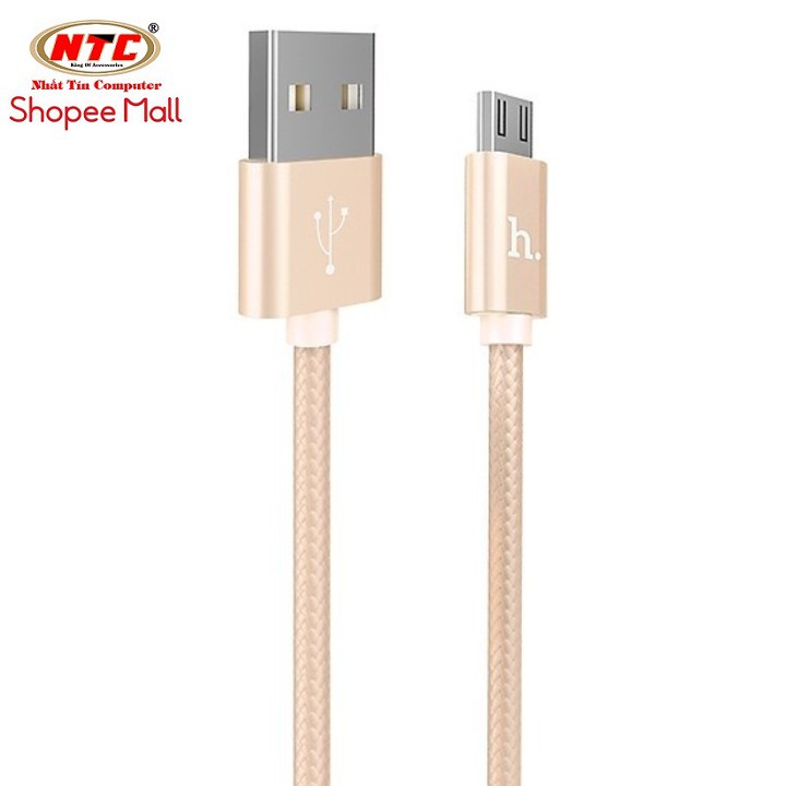 Cáp sạc microUSB Hoco X2 cho Android - dài 1m - Hãng phân phối chính thức