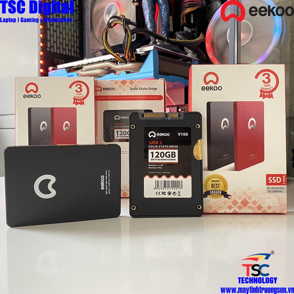 Ổ Cứng SSD EEKOO 120GB 240GB 2.5" Sata3 6GB/S | Chính Hãng BH 36 Tháng | BigBuy360 - bigbuy360.vn