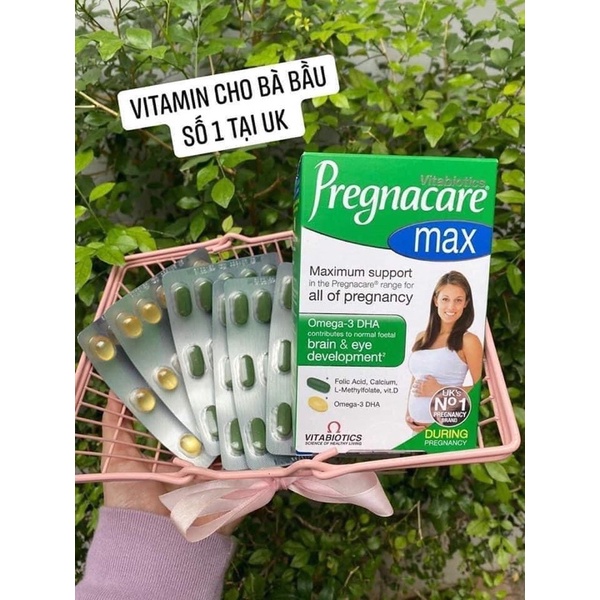 Vitamin Bầu Pregnacare Max 84v Anh Quốc Uk