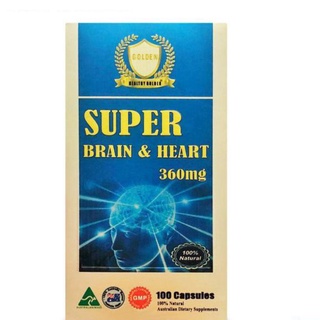 Hoạt Huyết Bổ Não SUPER BRAIN & HEEART chuẩn ÚC (30-100 viên)