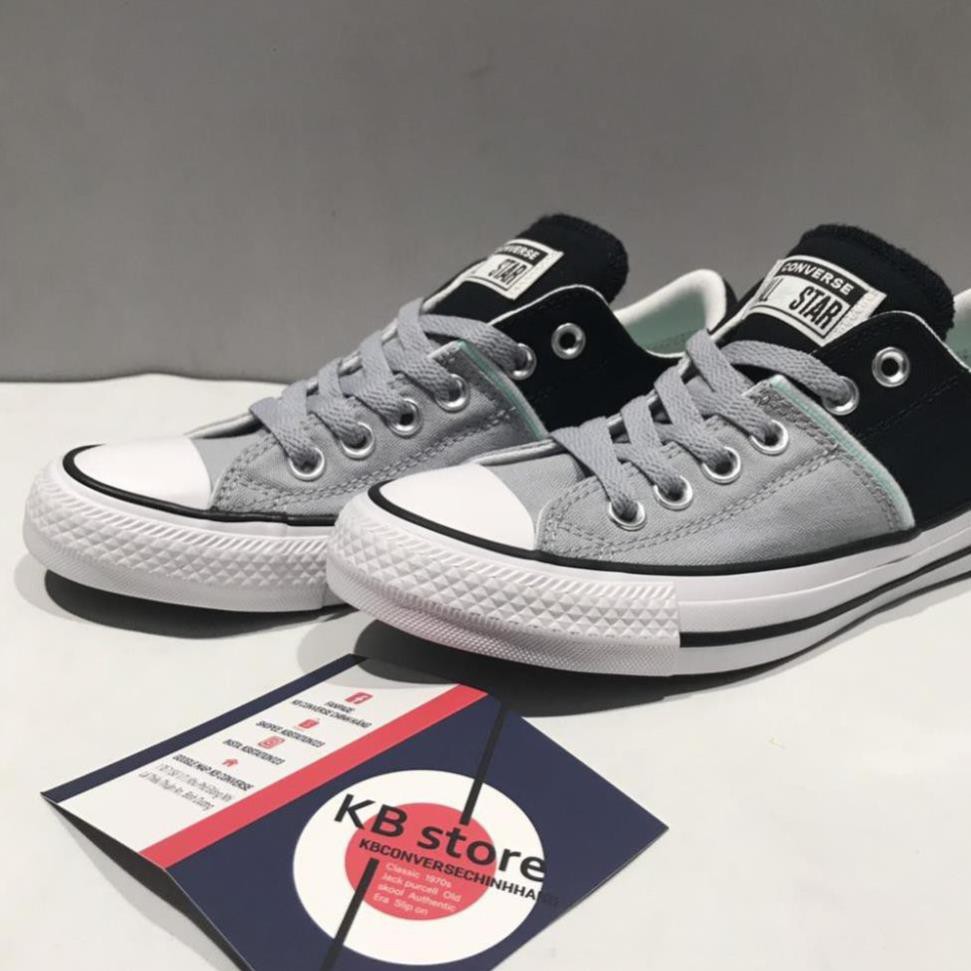 [Sale 3/3]Giày Converse Chuck Madision xám đen cổ thấp [Sẵn Hàng] . ⁶ *