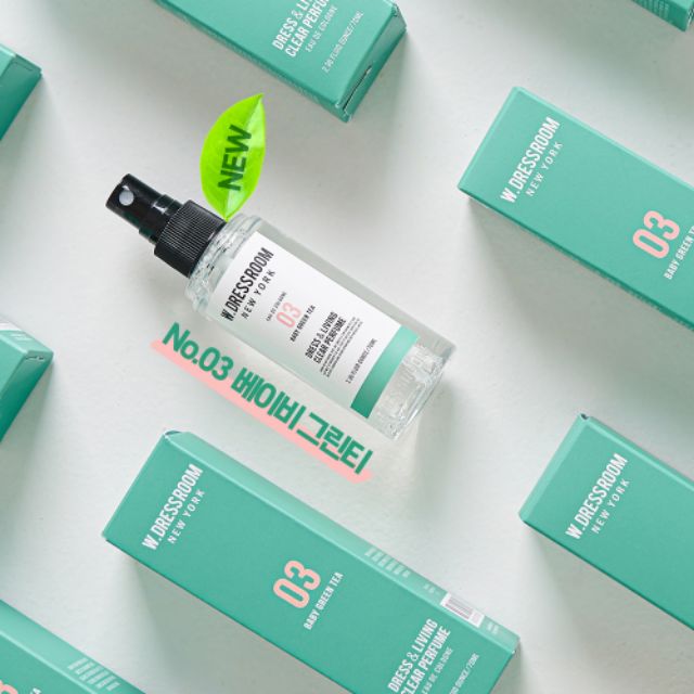 [🔥MÙI MỚI 03 13 40🔥] Nước hoa xịt thơm W.Dressroom Clear & Living Perfume (Idol K-Pop lựa chọn) | BigBuy360 - bigbuy360.vn