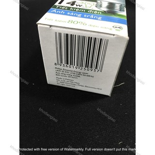 Bóng đèn compact Philips Essential 14W 2U-E27