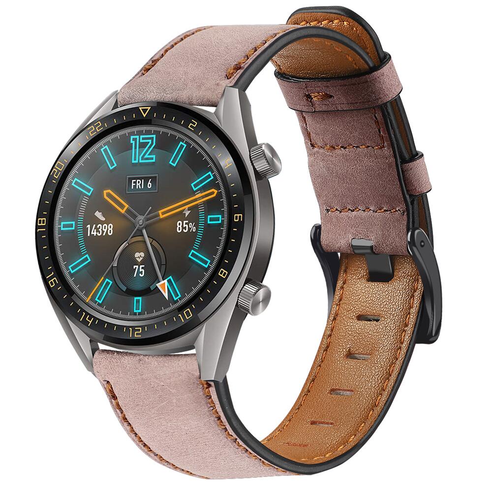 Dây Đeo Bằng Da Thật 45mm Thay Thế Cho Đồng Hồ Thông Minh Galaxy Watch 3 45mm/Huawei Watch GT 3/GT 2 46mm 22mm