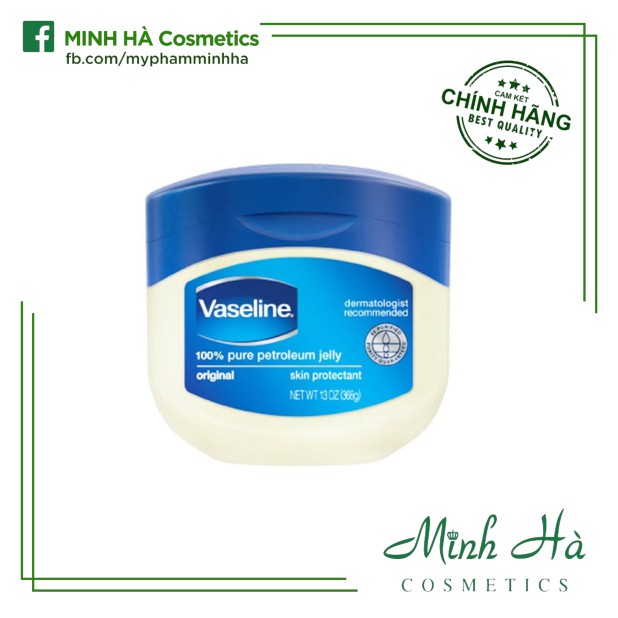 Sáp dưỡng ẩm Vaseline 100% Pure Petroleum Jelly Original Mỹ (49g)