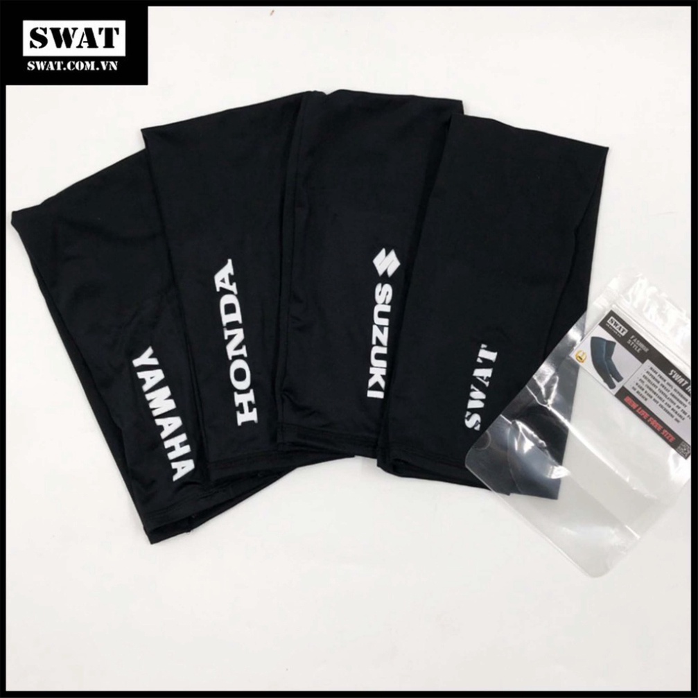 GẮNG TAY, ỐNG TAY CHE NẮNG TIỆN LỢI - chữ SWAT phản quang - FREESHIP