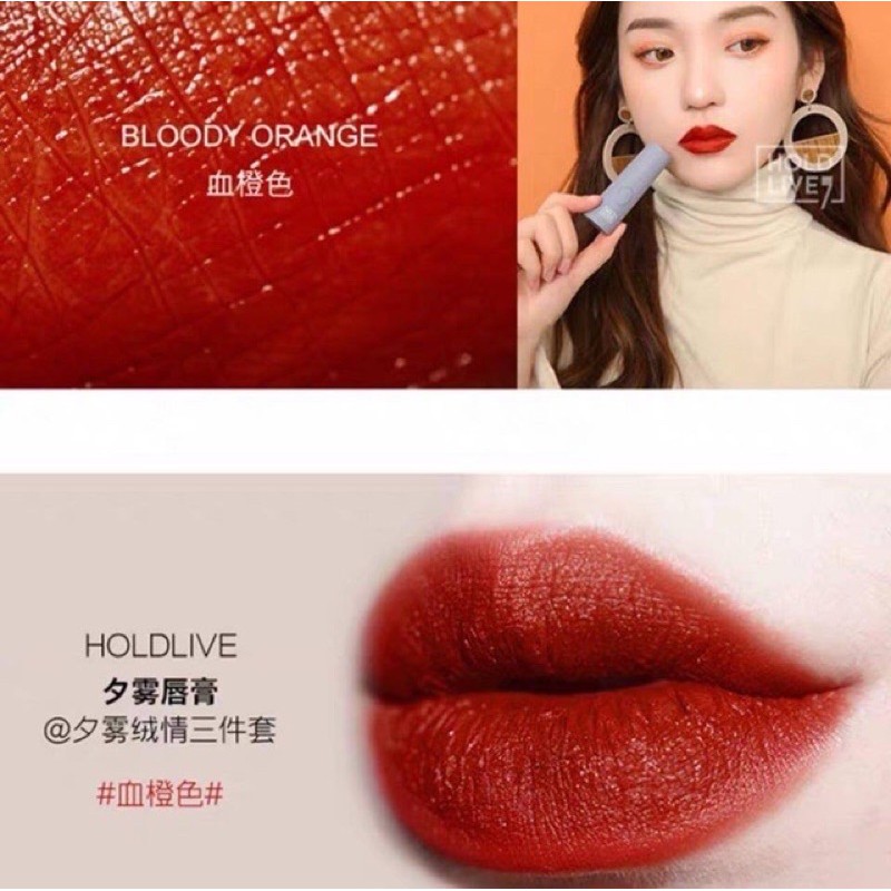 Set Trang Điểm 3 Món Hold Live: Phấn Mắt Và 2 Cây Son | BigBuy360 - bigbuy360.vn