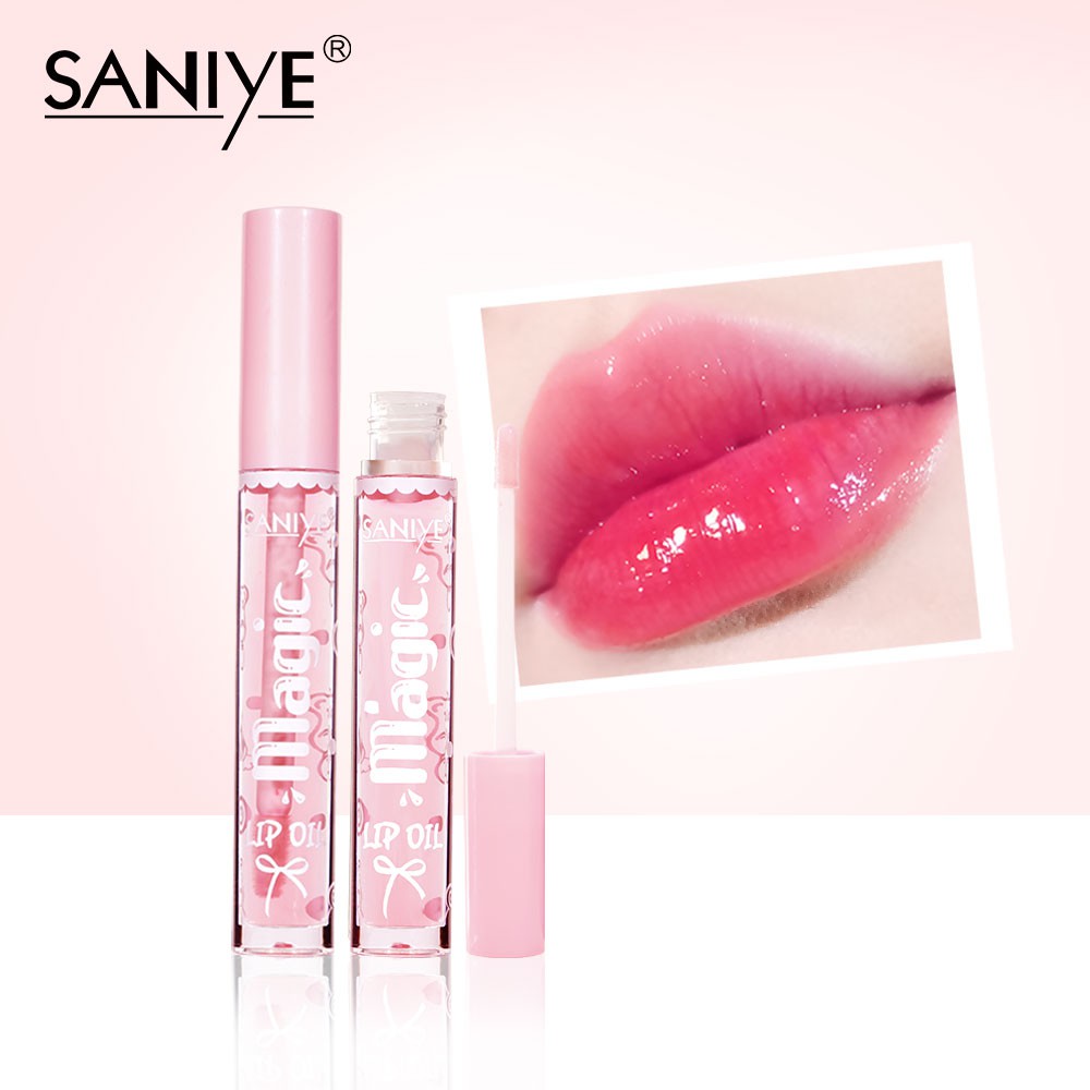Son Bóng SANIYE L1158 4ml Dưỡng Ẩm Chống Thấm Nước Thay Đổi Màu Sắc | BigBuy360 - bigbuy360.vn
