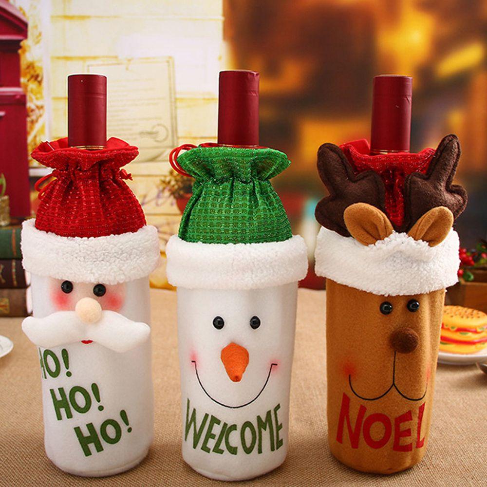 Vỏ Bọc Chai Rượu Nhiều Màu Sắc Trang Trí Bữa Tối