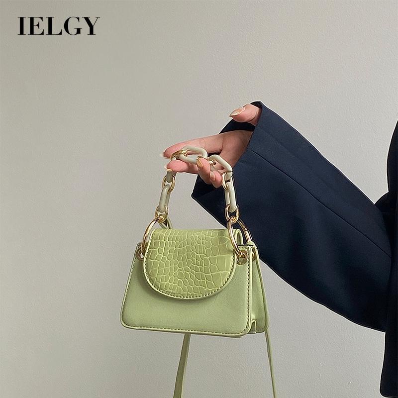 Túi xách đeo chéo phối dây xích thời trang dành cho nữ