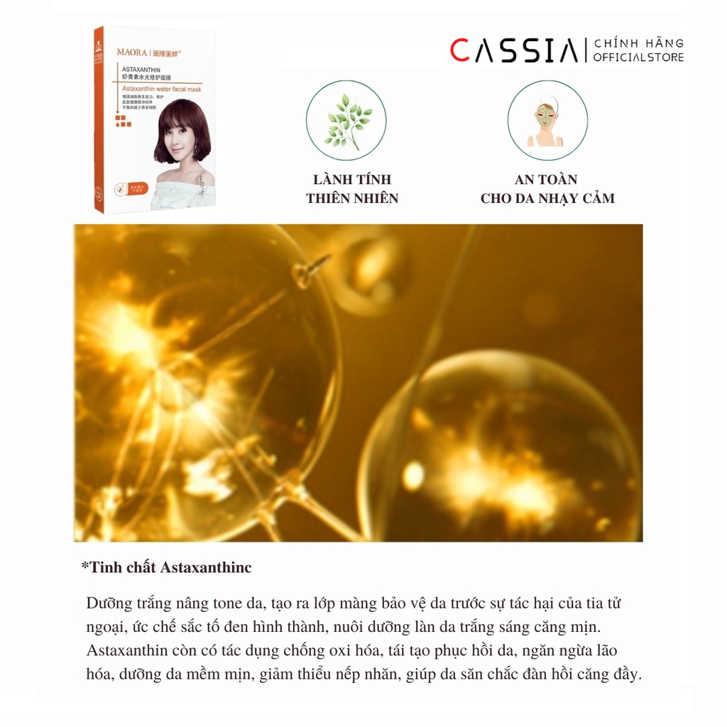 Mặt Nạ Cấp Nước Dưỡng Ẩm Rau Má, Mặt Nạ Dưỡng Trắng, Se Khít Lỗ Chân Lông, Tái Tạo Trẻ Hóa da, Nội Địa Trung MAORA | BigBuy360 - bigbuy360.vn