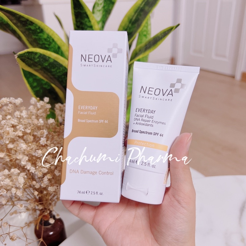 Kem chống nắng Neova Everyday Facial Fluid Broad Spectrum SPF 44 74ml