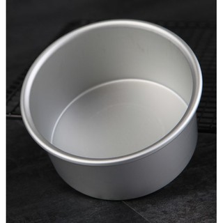 Khuôn gato tròn nhôm đúc đế liền 16cm