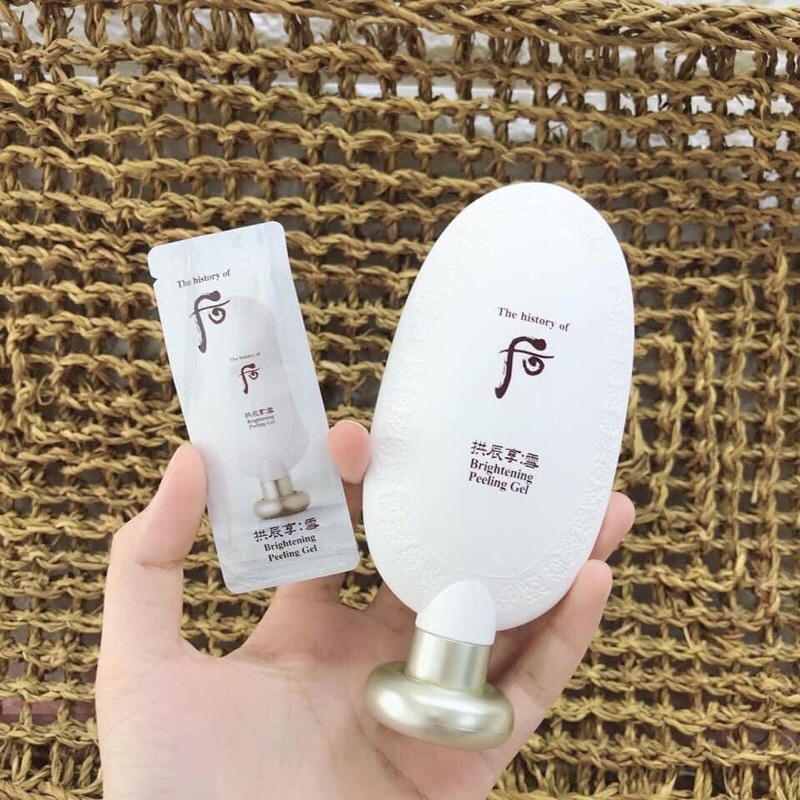 Combo 7 gói tẩy da chết whoo