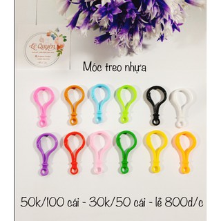 Móc treo nhựa 100 cái