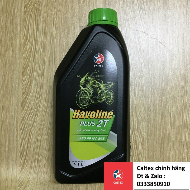 Nhớt xe máy hai thì Caltex Havoline Plus 2T [ 1L ]