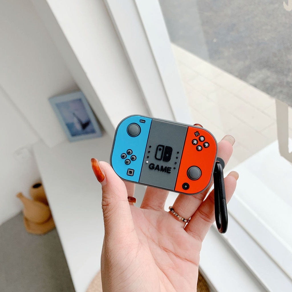 Chocolate Bear Nintendo Cute Switch Gamepad Xiaomi Redmi Airdots 2 Case Game Console Silicone Cover Airdots2 Protective Casing