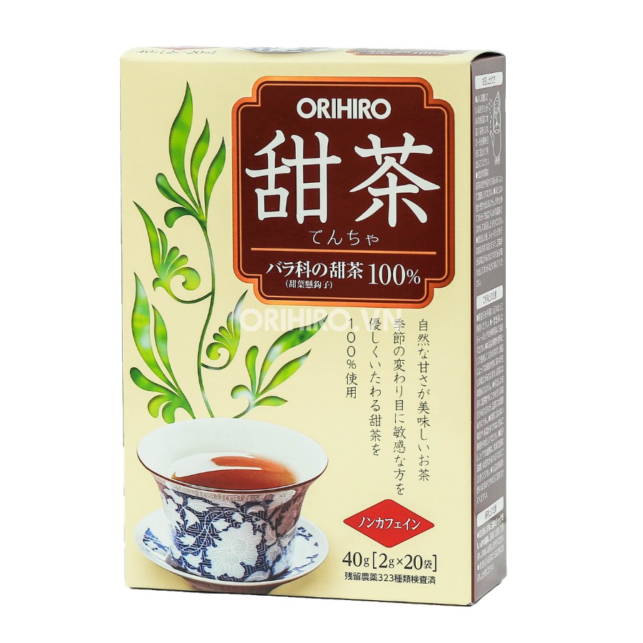 Trà Tencha Orihiro nâng cao sức khỏe 20 gói/hộp