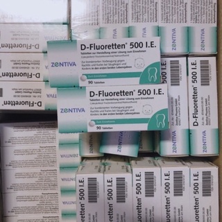 VITAMIN D-FLUORETTEN 500IE