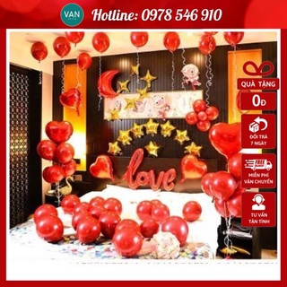 [Mẫu Mới] SET BÓNG TRANG TRÍ PHÒNG CƯỚI, TÂN HÔN - PC08