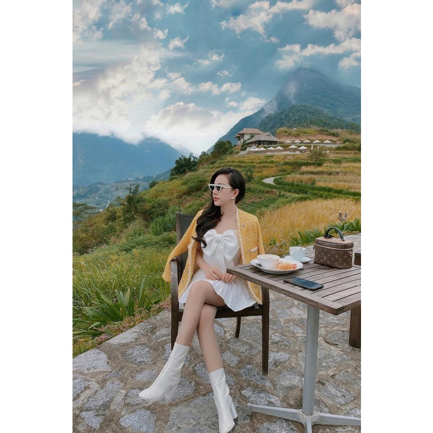 Bốt nữ Cha.neo FULL BOX/ hàng loại 1 / ảnh thật 100%