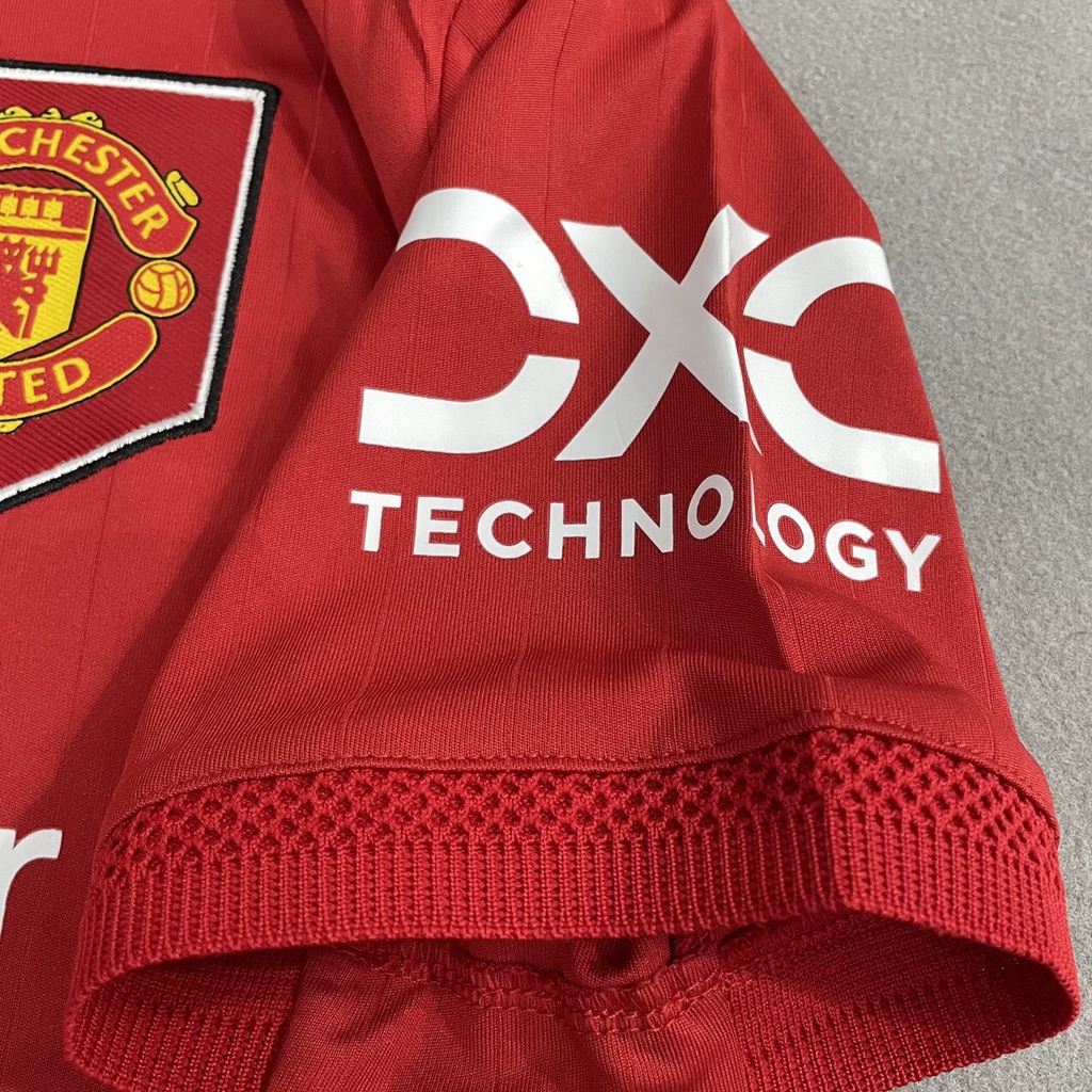 Bộ quần áo MU đỏ sân nhà 2023 hàng Fex thái cao cấp FLG