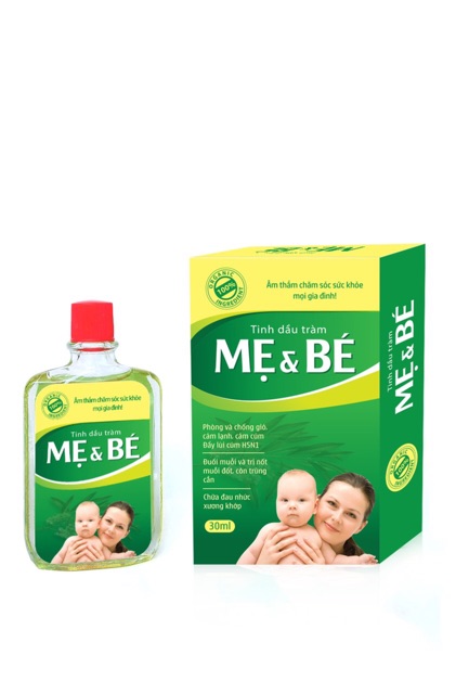 Tinh dầu tràm mẹ và bé