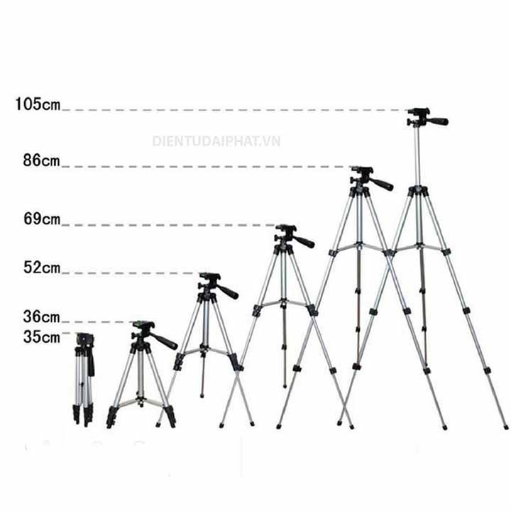 Chân giá đỡ máy chụp ảnh, điện thoại Tripod TF-3110