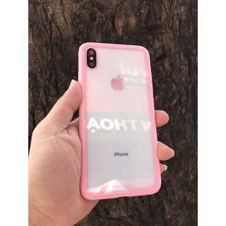 ỐP CHỐNG SỐC VIỀN MÀU BASEUS IP XS MAX