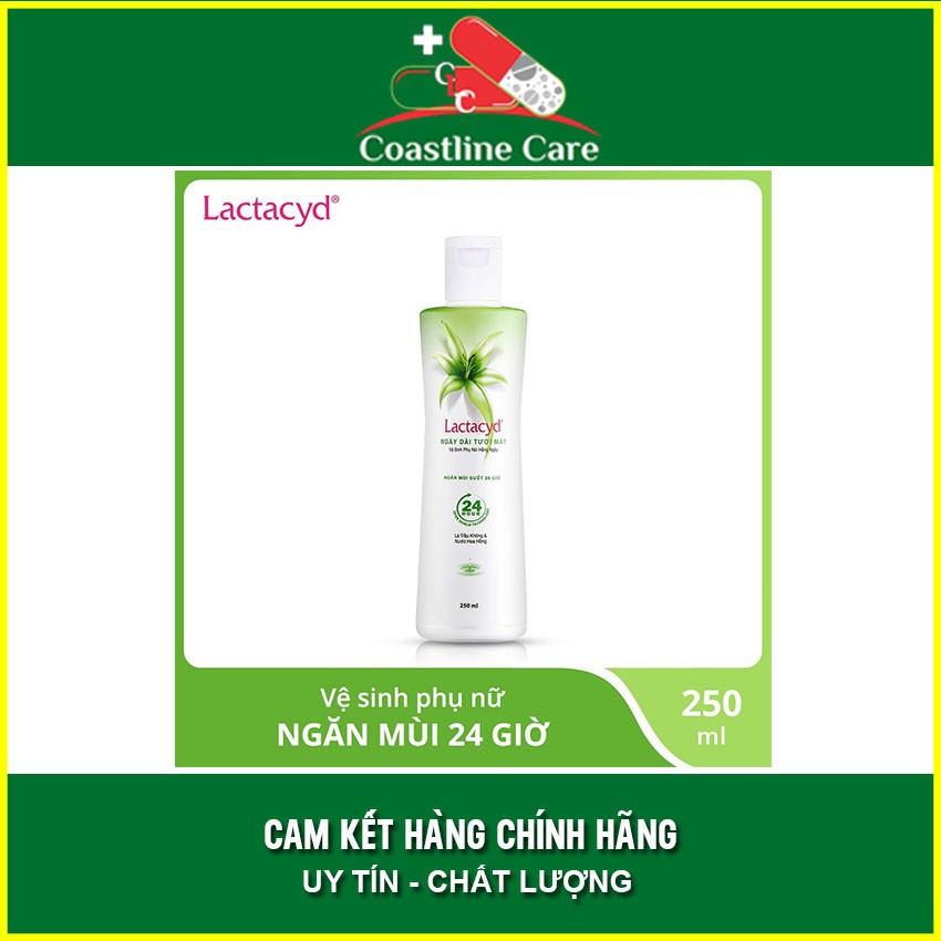 Dung dịch vệ sinh Lactacyd Lá Trầu Không 250ml - Coastlinecare Pharmacy