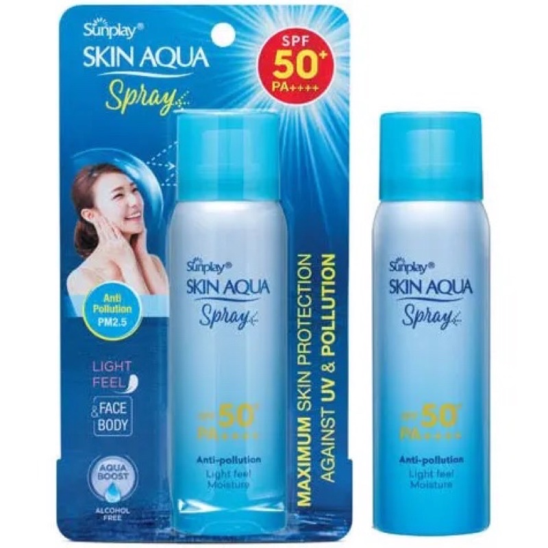 XỊT SKIN AQUA Tone Up UV SPRAY SPF 50+ PA++++