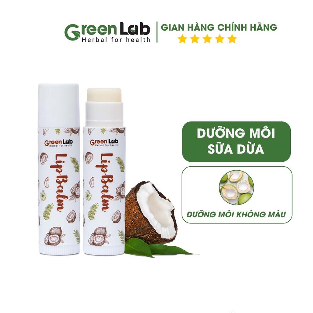 Son Dưỡng Môi GreenLab Môi Mềm Mại Giảm Thâm Môi 4g